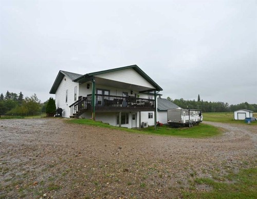 192042 Township Road 665, Athabasca, AB - Outdoor With Deck Patio Veranda