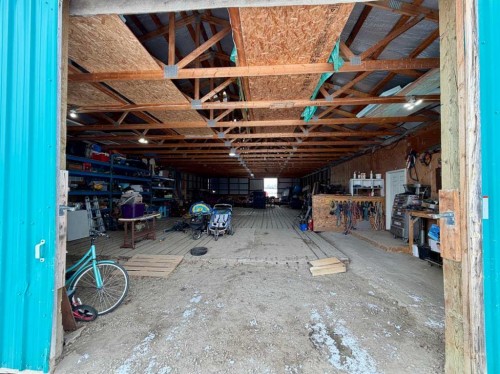 55111 Range Road 160A, Edson, AB - Indoor Photo Showing Garage