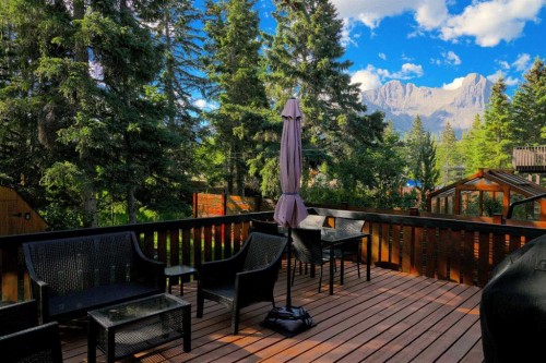 803 800 Larch Place, Canmore, AB - Outdoor With Deck Patio Veranda