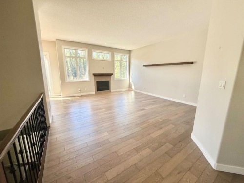 128 Berry Place, Hinton, AB - Indoor With Fireplace