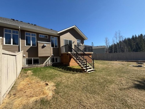 128 Berry Place, Hinton, AB - Outdoor With Body Of Water With View