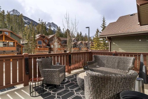 150 Hubman Landing, Canmore, AB - Outdoor With Deck Patio Veranda With Exterior