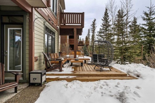 150 Hubman Landing, Canmore, AB - Outdoor With Deck Patio Veranda