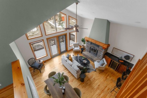 330 Casale Place, Canmore, AB - Indoor With Fireplace