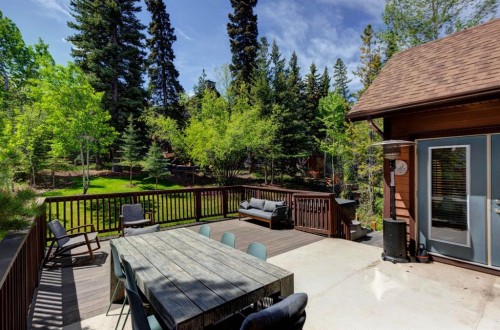 330 Casale Place, Canmore, AB - Outdoor With Deck Patio Veranda With Exterior