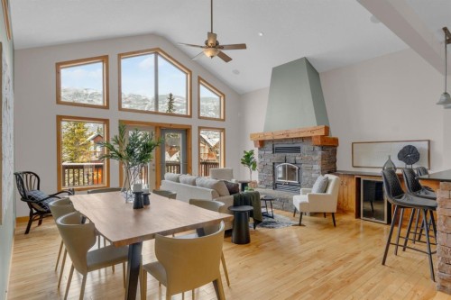 330 Casale Place, Canmore, AB - Indoor With Fireplace