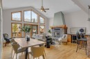 330 Casale Place, Canmore, AB  - Indoor With Fireplace 