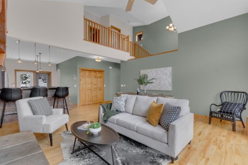 330 Casale Place, Canmore, AB - Indoor Photo Showing Living Room