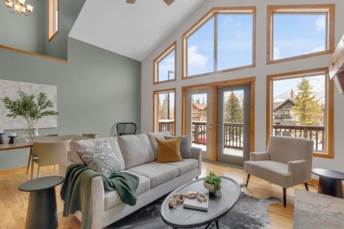 330 Casale Place, Canmore, AB - Indoor Photo Showing Living Room