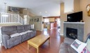 4104 18 Avenue, Edson, AB  - Indoor Photo Showing Living Room With Fireplace 