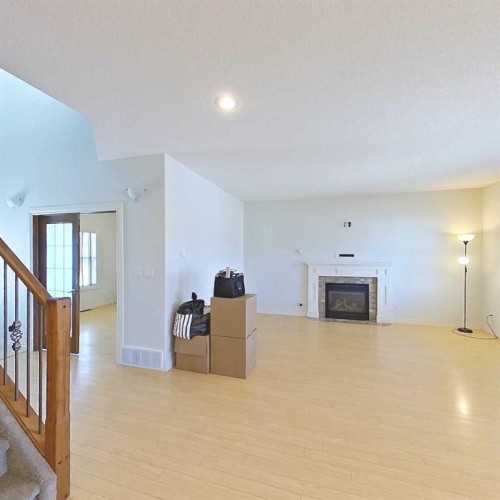 34 Poplar Drive, Whitecourt, AB - Indoor With Fireplace
