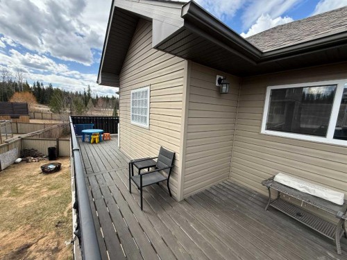 107 Wolf Willow Cove, Hinton, AB - Outdoor With Deck Patio Veranda With Exterior