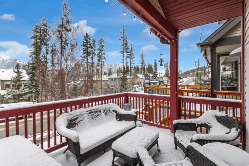 931 Wilson, Canmore, AB - Outdoor With Deck Patio Veranda With Exterior