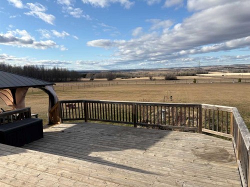 56120 Range Road 93, Mayerthorpe, AB - Outdoor With Deck Patio Veranda With View