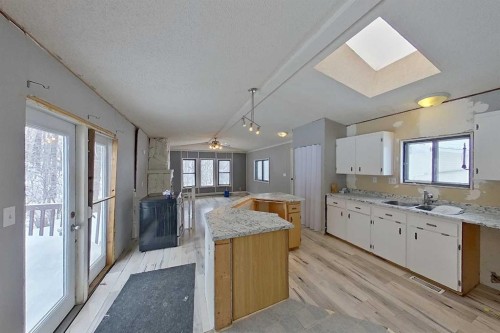 2135 Mistassiniy Road, Wabasca, AB - Indoor Photo Showing Kitchen With Double Sink