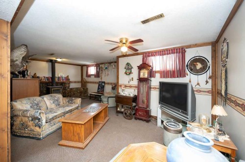 4812 53 Street, Athabasca, AB - Indoor Photo Showing Other Room With Fireplace