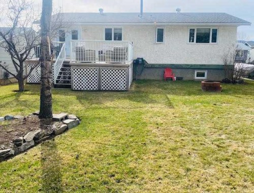 158 Maligne Drive, Hinton, AB - Outdoor With Deck Patio Veranda