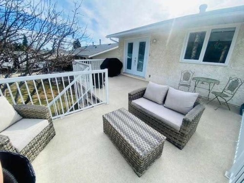 158 Maligne Drive, Hinton, AB - Outdoor With Deck Patio Veranda With Exterior