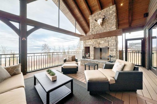 21 Marina View Close, Rochon Sands, AB -  With Deck Patio Veranda With Exterior