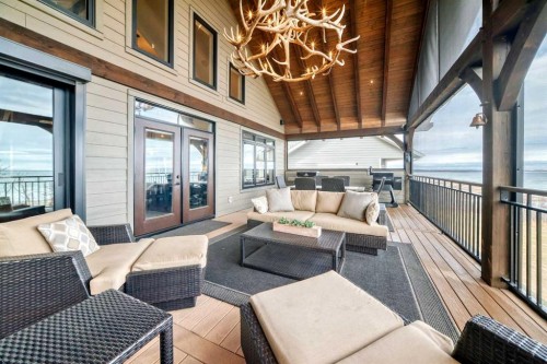 21 Marina View Close, Rochon Sands, AB -  With Deck Patio Veranda With Exterior