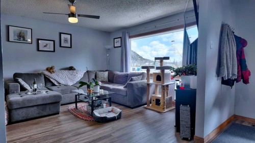 23 Mt Allen Drive, Exshaw, AB - Indoor Photo Showing Living Room