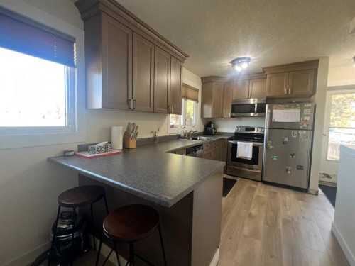 4830 16 Avenue, Edson, AB - Indoor Photo Showing Kitchen With Stainless Steel Kitchen With Double Sink