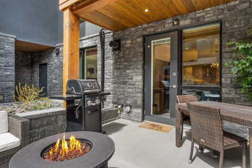 112A-1012 Spring Creek Drive, Canmore, AB - Outdoor With Deck Patio Veranda With Exterior