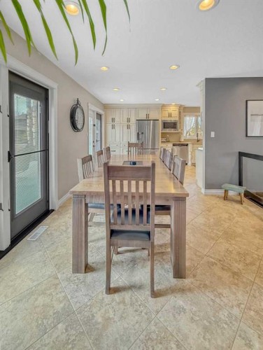 39 Ravine Drive, Whitecourt, AB - Indoor Photo Showing Dining Room