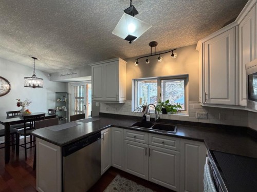 5910 10 Avenue, Edson, AB - Indoor Photo Showing Kitchen With Double Sink