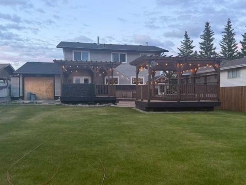1206 50 Street, Edson, AB - Outdoor With Deck Patio Veranda