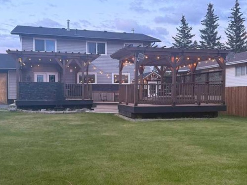 1206 50 Street, Edson, AB - Outdoor With Deck Patio Veranda