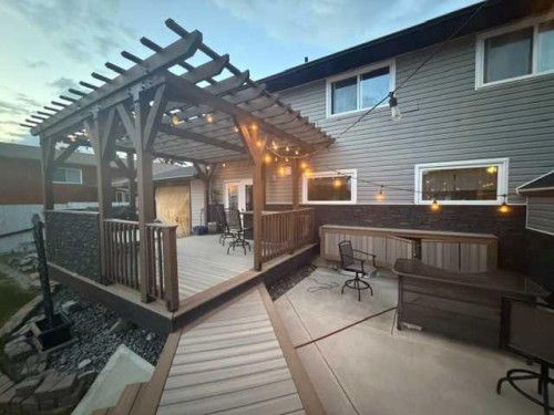 1206 50 Street, Edson, AB - Outdoor With Deck Patio Veranda With Exterior