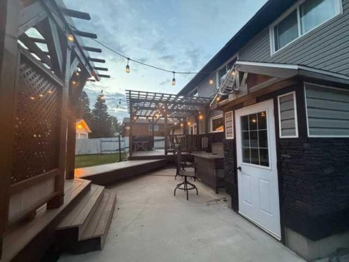 1206 50 Street, Edson, AB - Outdoor With Deck Patio Veranda With Exterior