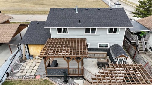 1206 50 Street, Edson, AB - Outdoor With Deck Patio Veranda