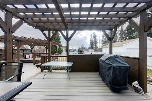 1206 50 Street, Edson, AB - Outdoor With Deck Patio Veranda With Exterior