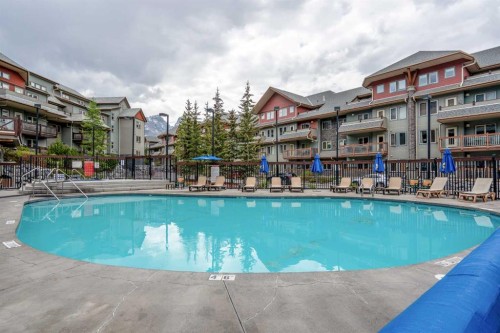 328-101 Montane Road, Canmore, AB - Outdoor With In Ground Pool