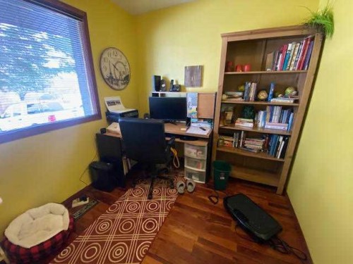 201 Hansen Drive, Hinton, AB - Indoor Photo Showing Office