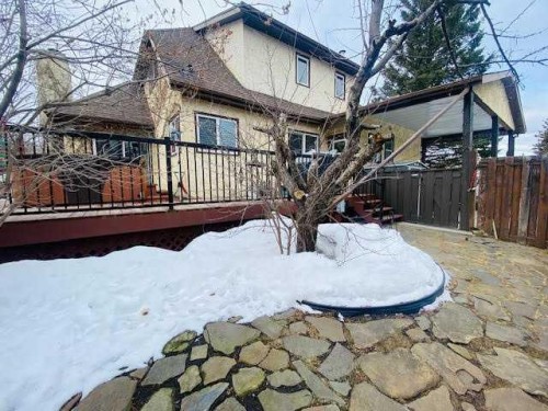 201 Hansen Drive, Hinton, AB - Outdoor With Deck Patio Veranda