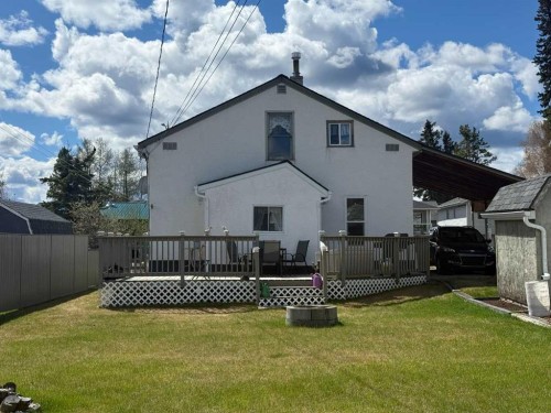 4820 17 Avenue, Edson, AB - Outdoor With Deck Patio Veranda