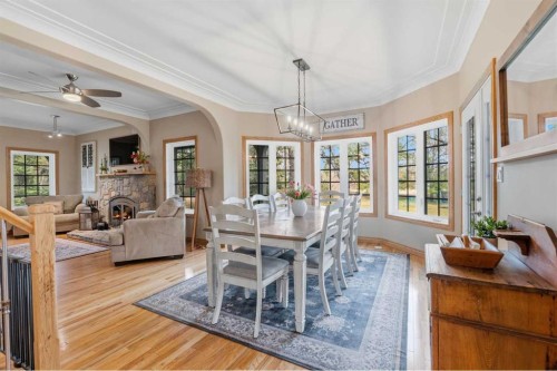 322 4 Street, Rural Woodlands County, AB - Indoor Photo Showing Dining Room
