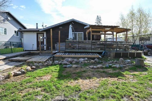 146 Sunrise Drive, South Baptiste, AB - Outdoor With Deck Patio Veranda