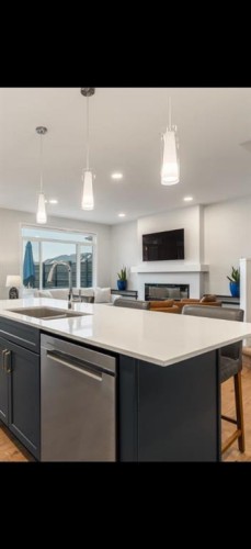 6003 Edmonds Place Nw, Edmonton, AB - Indoor Photo Showing Kitchen