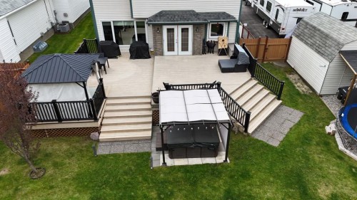 150 Hallam Drive, Hinton, AB - Outdoor With Deck Patio Veranda With Exterior