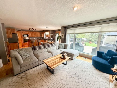 150 Hallam Drive, Hinton, AB - Indoor Photo Showing Living Room