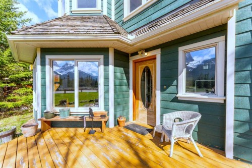 533 1St Street, Canmore, AB - Outdoor With Deck Patio Veranda With Exterior
