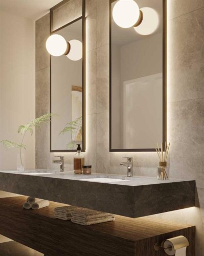 320-1724 Bow Valley Trail, Canmore, AB - Indoor Photo Showing Bathroom
