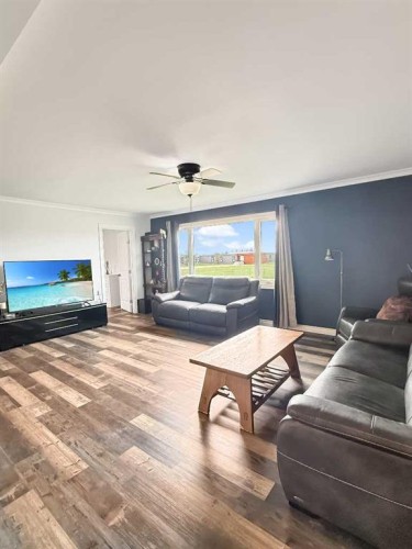 5302 50 Ave, Mayerthorpe, AB - Indoor Photo Showing Living Room
