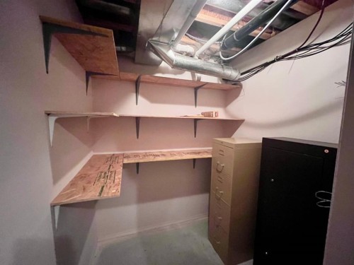 166 Hallam Drive, Hinton, AB - Indoor With Storage