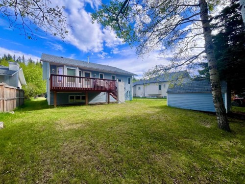 166 Hallam Drive, Hinton, AB - Outdoor With Deck Patio Veranda