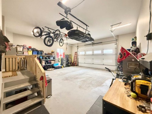 108 Trestle Place, Hinton, AB - Indoor Photo Showing Garage